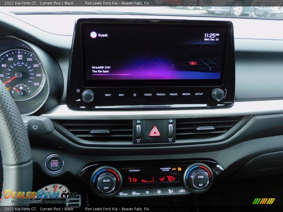 2022 Kia Forte GT Currant Red / Black Photo #15