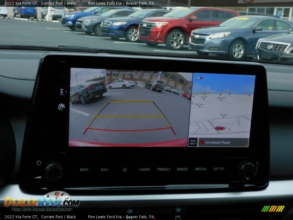 2022 Kia Forte GT Currant Red / Black Photo #16