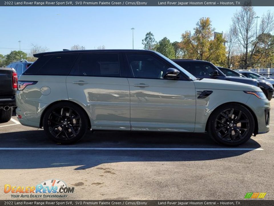 2022 Land Rover Range Rover Sport SVR SVO Premium Palette Green / Cirrus/Ebony Photo #11