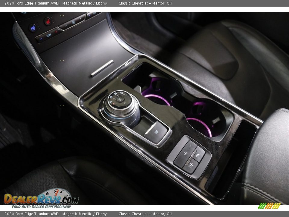 2020 Ford Edge Titanium AWD Magnetic Metallic / Ebony Photo #14