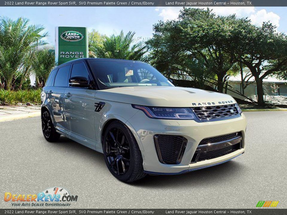 2022 Land Rover Range Rover Sport SVR SVO Premium Palette Green / Cirrus/Ebony Photo #12
