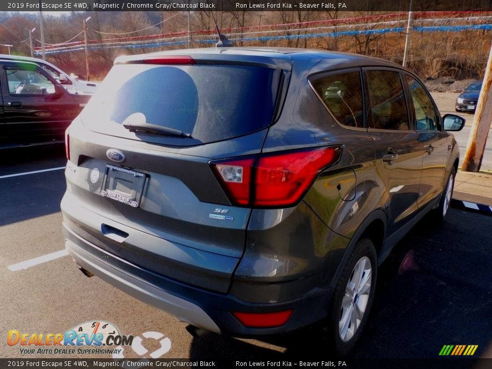 2019 Ford Escape SE 4WD Magnetic / Chromite Gray/Charcoal Black Photo #2