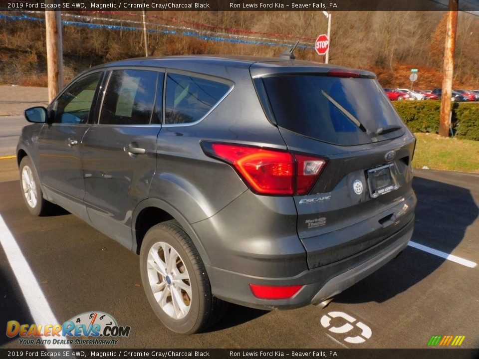2019 Ford Escape SE 4WD Magnetic / Chromite Gray/Charcoal Black Photo #3