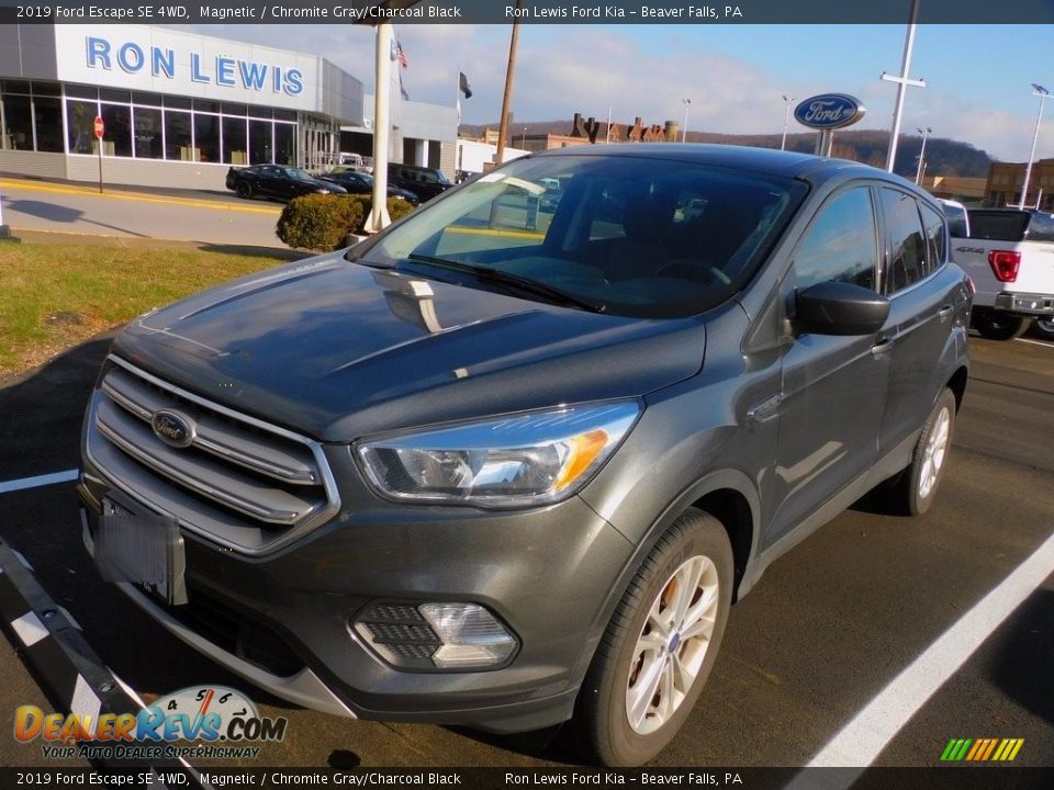 2019 Ford Escape SE 4WD Magnetic / Chromite Gray/Charcoal Black Photo #4