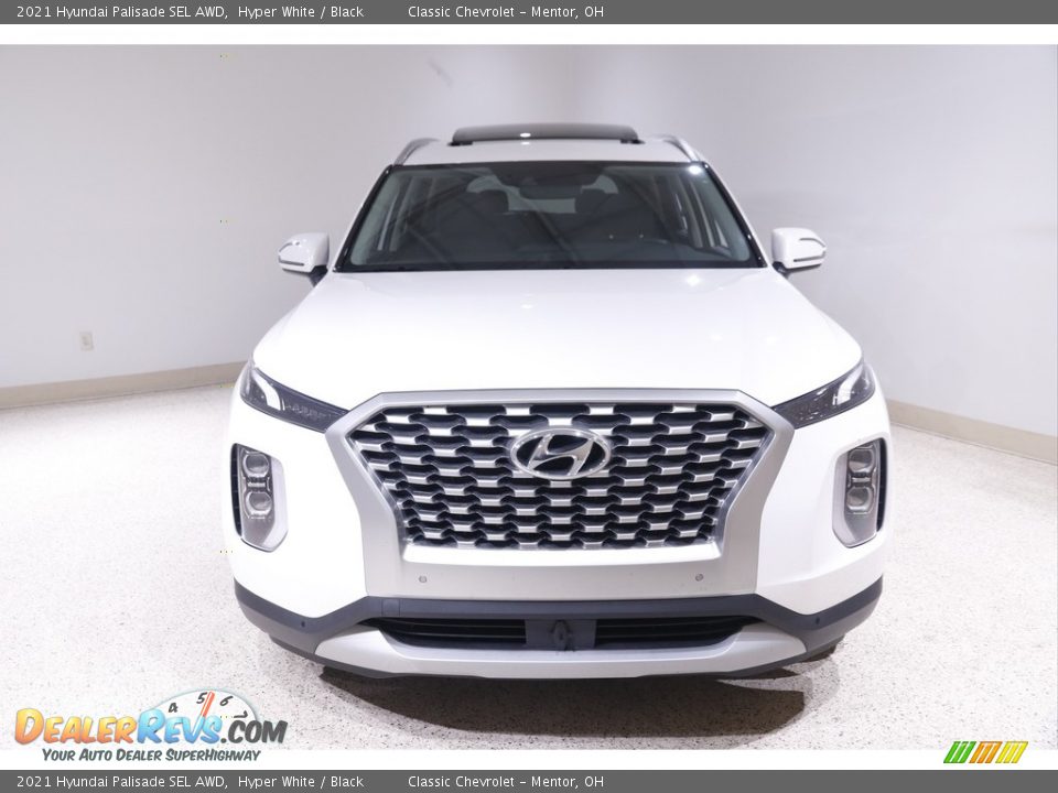 2021 Hyundai Palisade SEL AWD Hyper White / Black Photo #2