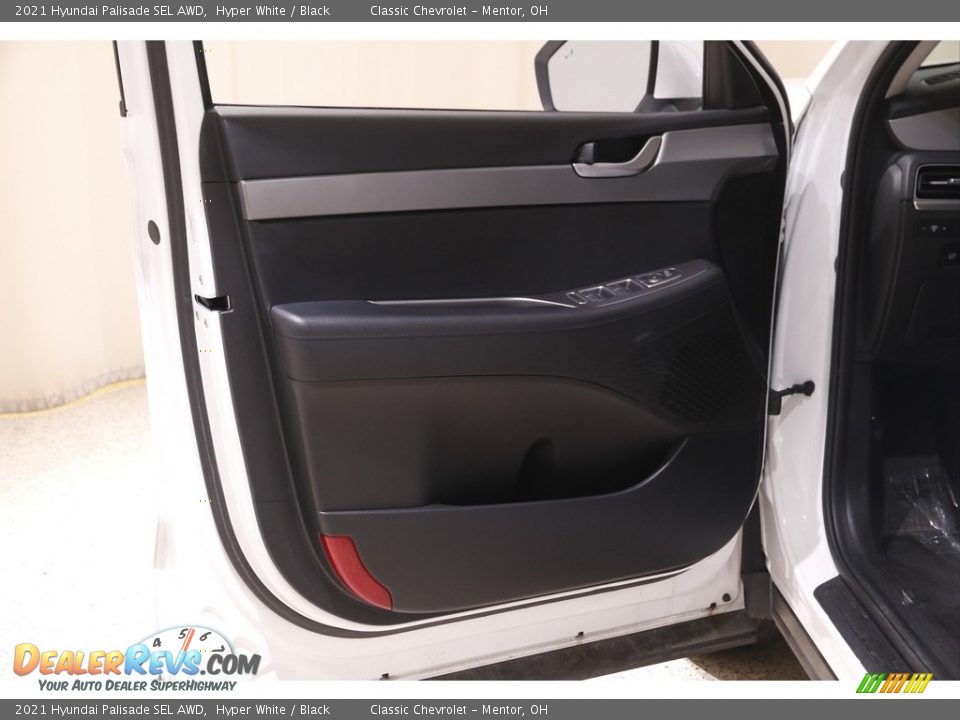 2021 Hyundai Palisade SEL AWD Hyper White / Black Photo #4
