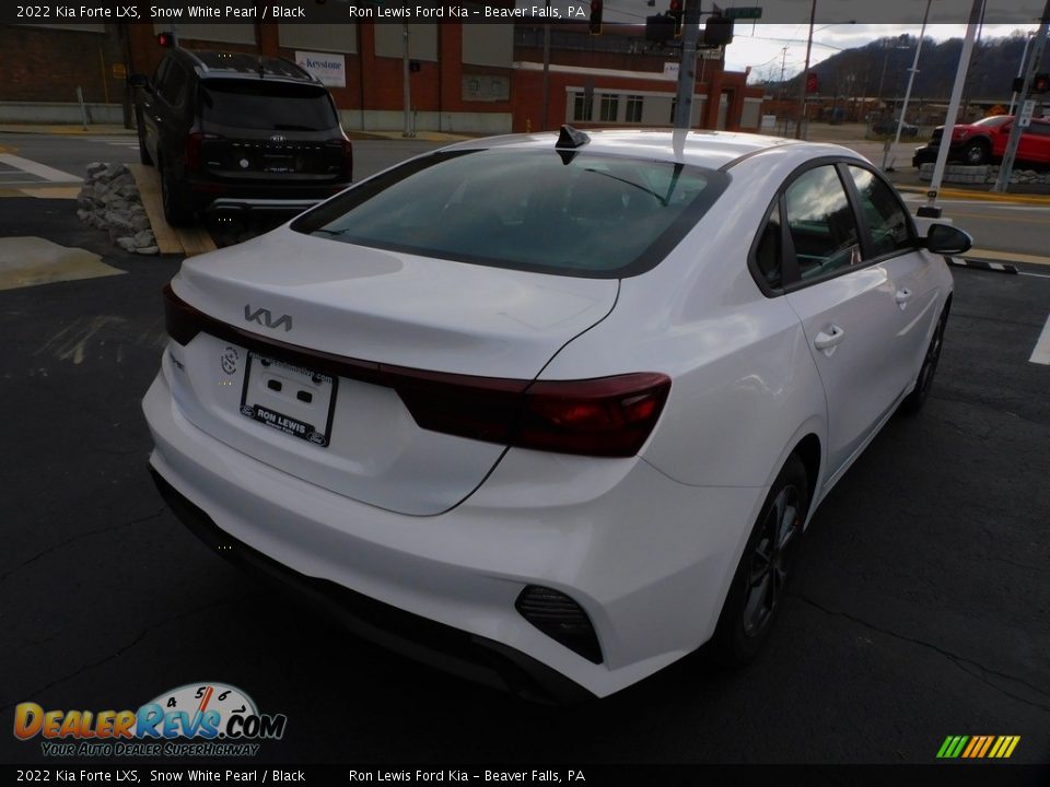 2022 Kia Forte LXS Snow White Pearl / Black Photo #2