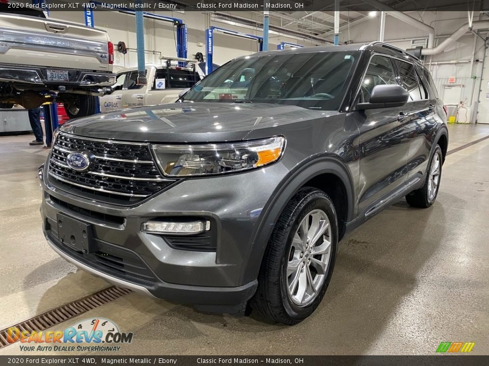 2020 Ford Explorer XLT 4WD Magnetic Metallic / Ebony Photo #1