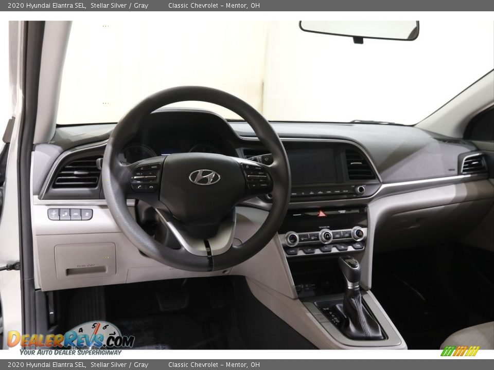 2020 Hyundai Elantra SEL Stellar Silver / Gray Photo #6