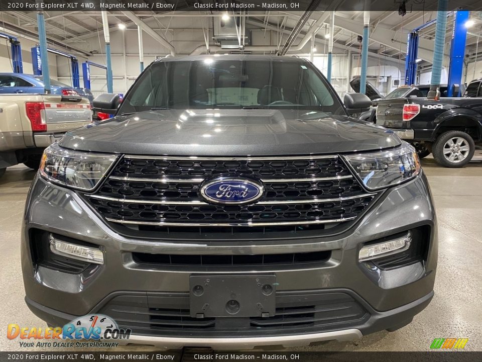 2020 Ford Explorer XLT 4WD Magnetic Metallic / Ebony Photo #2