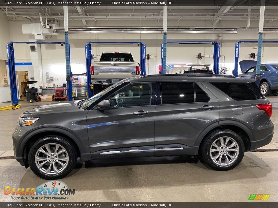 Magnetic Metallic 2020 Ford Explorer XLT 4WD Photo #3