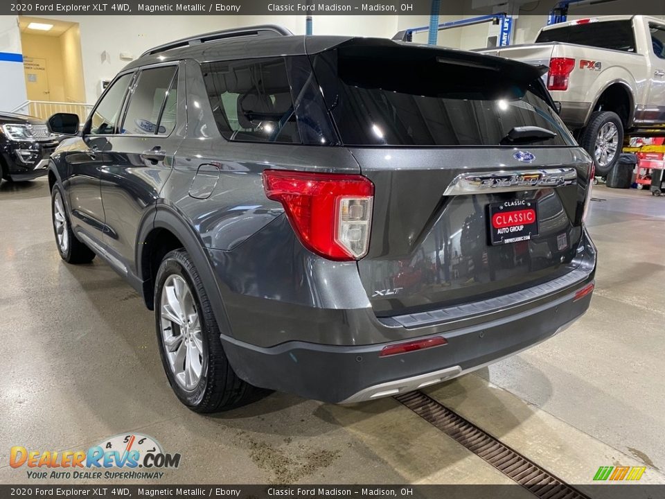 2020 Ford Explorer XLT 4WD Magnetic Metallic / Ebony Photo #4