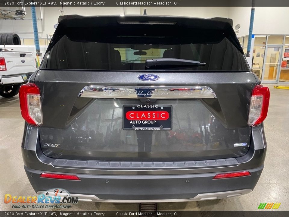 2020 Ford Explorer XLT 4WD Magnetic Metallic / Ebony Photo #5