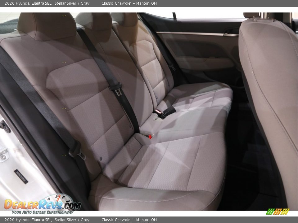 Rear Seat of 2020 Hyundai Elantra SEL Photo #13