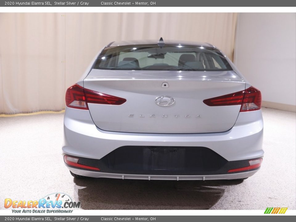 2020 Hyundai Elantra SEL Stellar Silver / Gray Photo #15