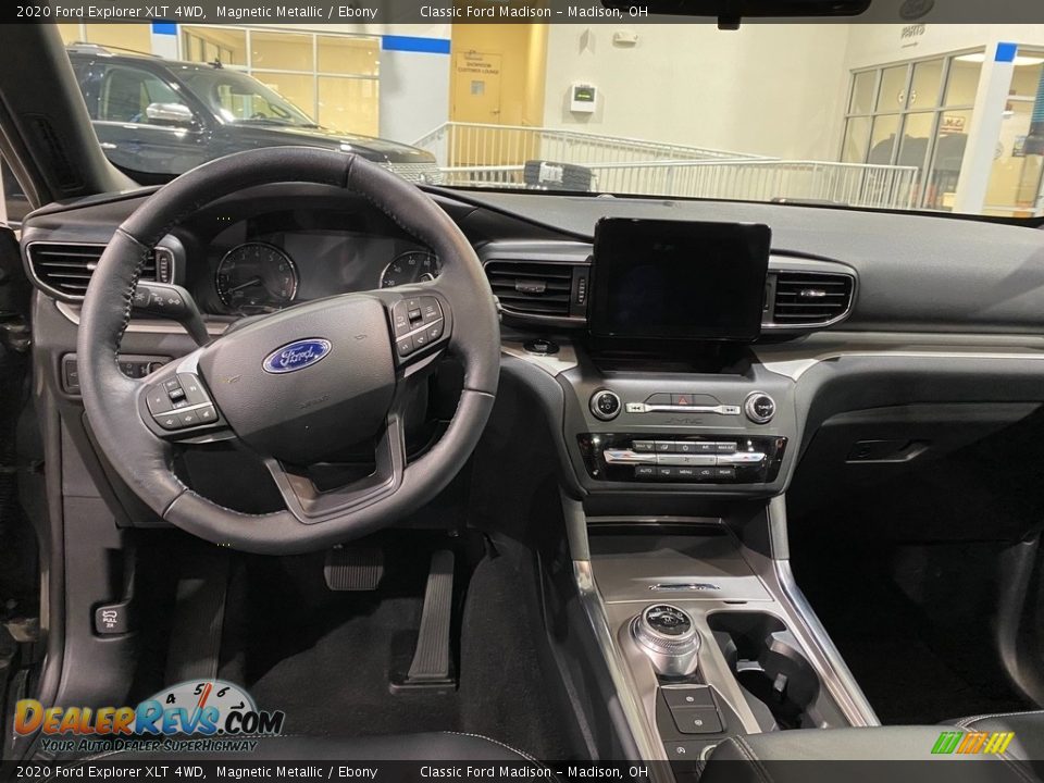 2020 Ford Explorer XLT 4WD Magnetic Metallic / Ebony Photo #11