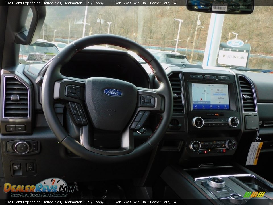 2021 Ford Expedition Limited 4x4 Antimatter Blue / Ebony Photo #14