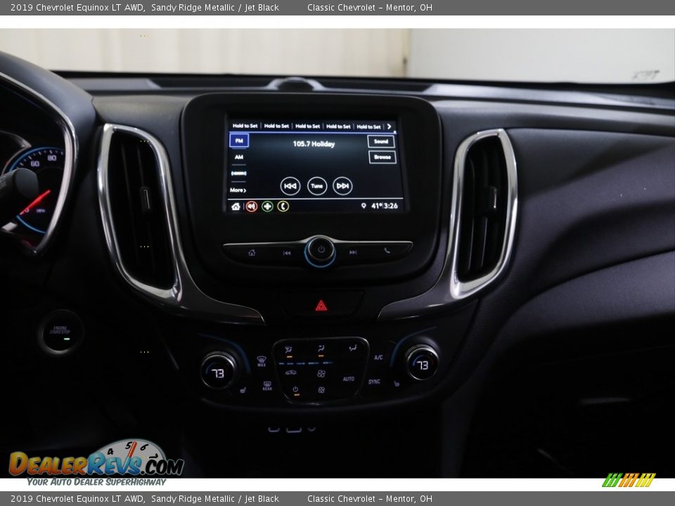 2019 Chevrolet Equinox LT AWD Sandy Ridge Metallic / Jet Black Photo #9