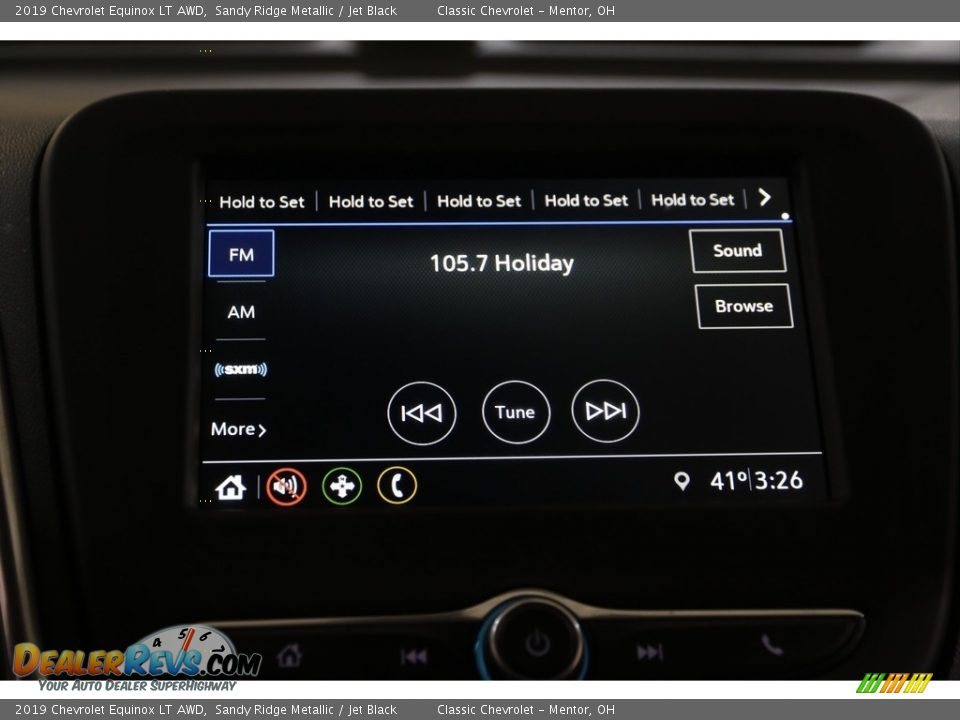 2019 Chevrolet Equinox LT AWD Sandy Ridge Metallic / Jet Black Photo #10