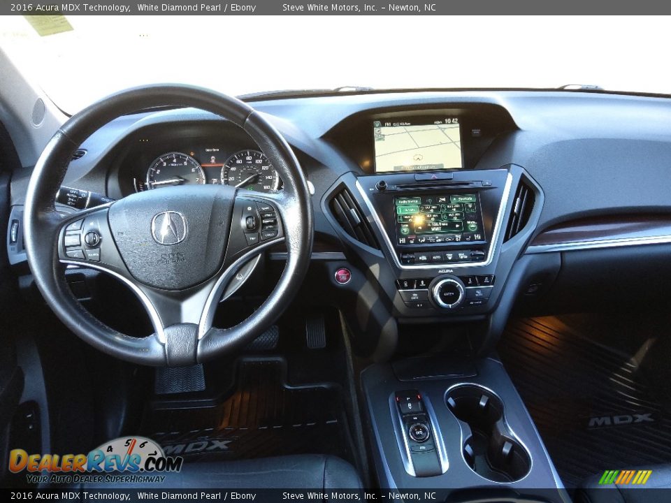 2016 Acura MDX Technology White Diamond Pearl / Ebony Photo #18