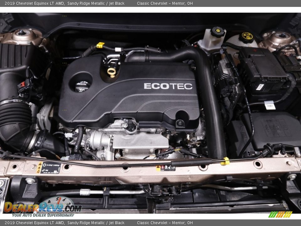 2019 Chevrolet Equinox LT AWD Sandy Ridge Metallic / Jet Black Photo #20