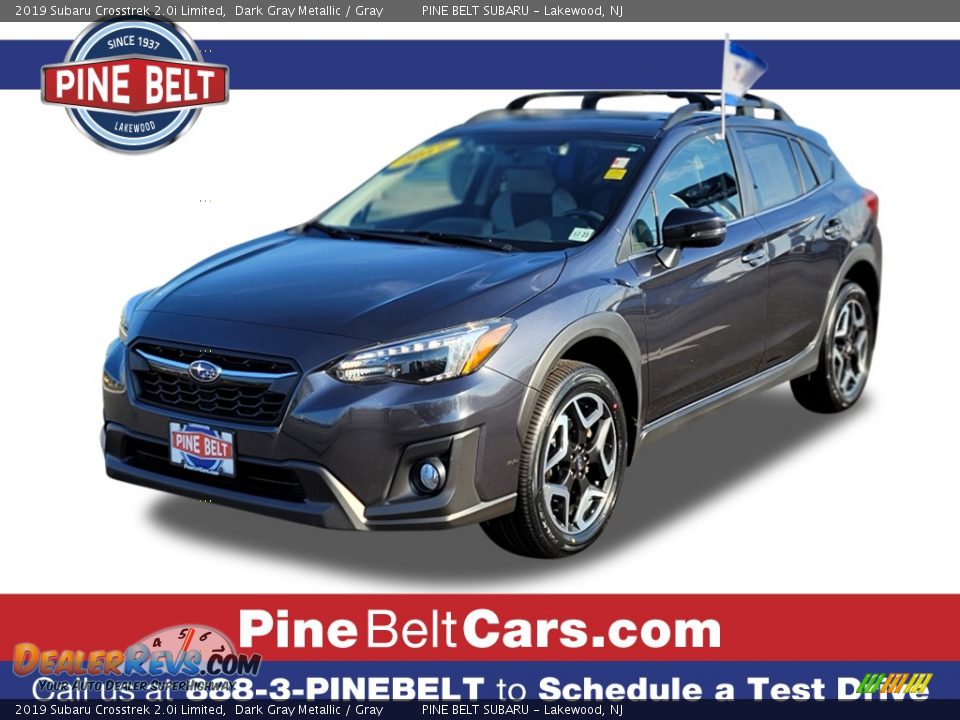 2019 Subaru Crosstrek 2.0i Limited Dark Gray Metallic / Gray Photo #1