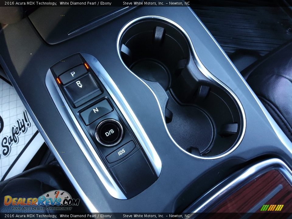 2016 Acura MDX Technology White Diamond Pearl / Ebony Photo #28