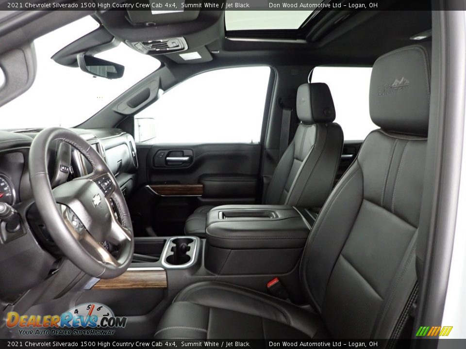 2021 Chevrolet Silverado 1500 High Country Crew Cab 4x4 Summit White / Jet Black Photo #24