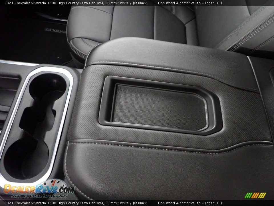 2021 Chevrolet Silverado 1500 High Country Crew Cab 4x4 Summit White / Jet Black Photo #33