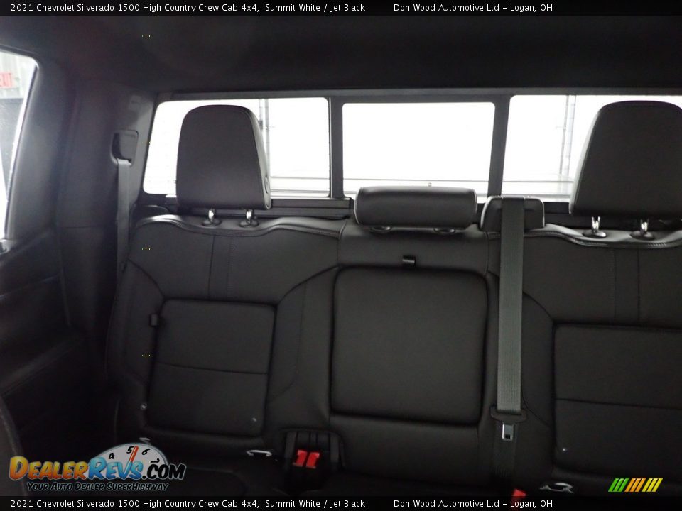 2021 Chevrolet Silverado 1500 High Country Crew Cab 4x4 Summit White / Jet Black Photo #34