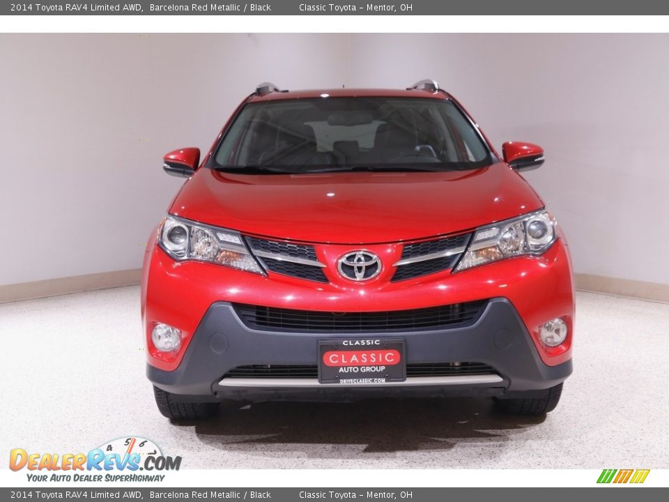 2014 Toyota RAV4 Limited AWD Barcelona Red Metallic / Black Photo #2