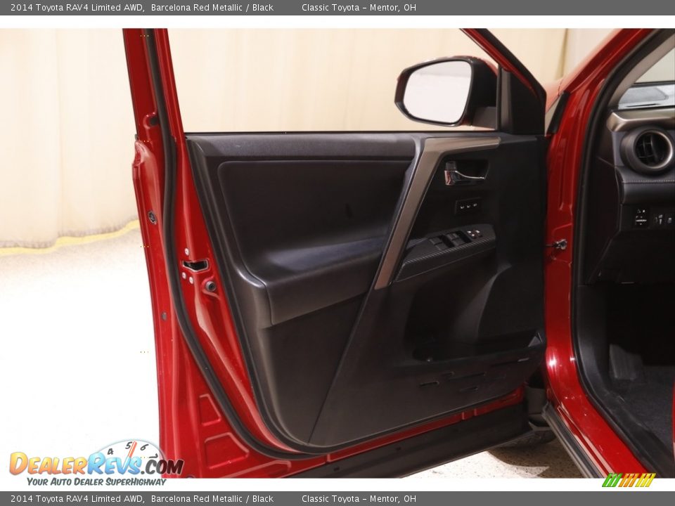 2014 Toyota RAV4 Limited AWD Barcelona Red Metallic / Black Photo #4