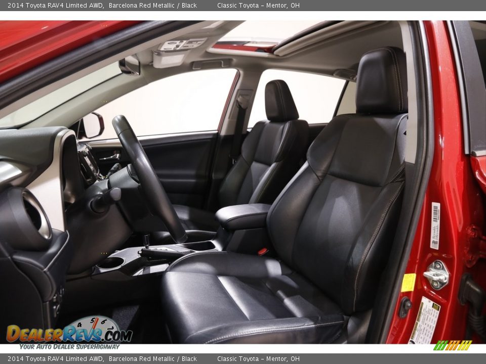 2014 Toyota RAV4 Limited AWD Barcelona Red Metallic / Black Photo #5