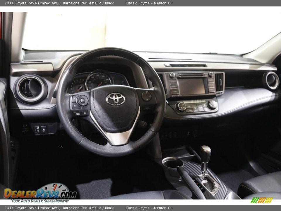 2014 Toyota RAV4 Limited AWD Barcelona Red Metallic / Black Photo #6