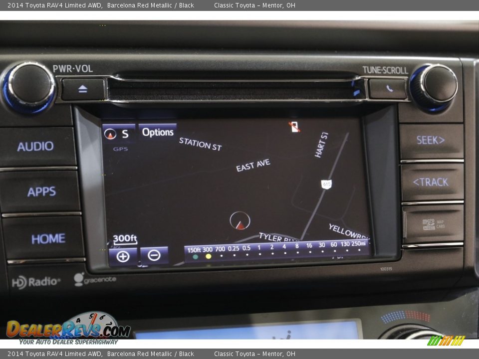 2014 Toyota RAV4 Limited AWD Barcelona Red Metallic / Black Photo #11