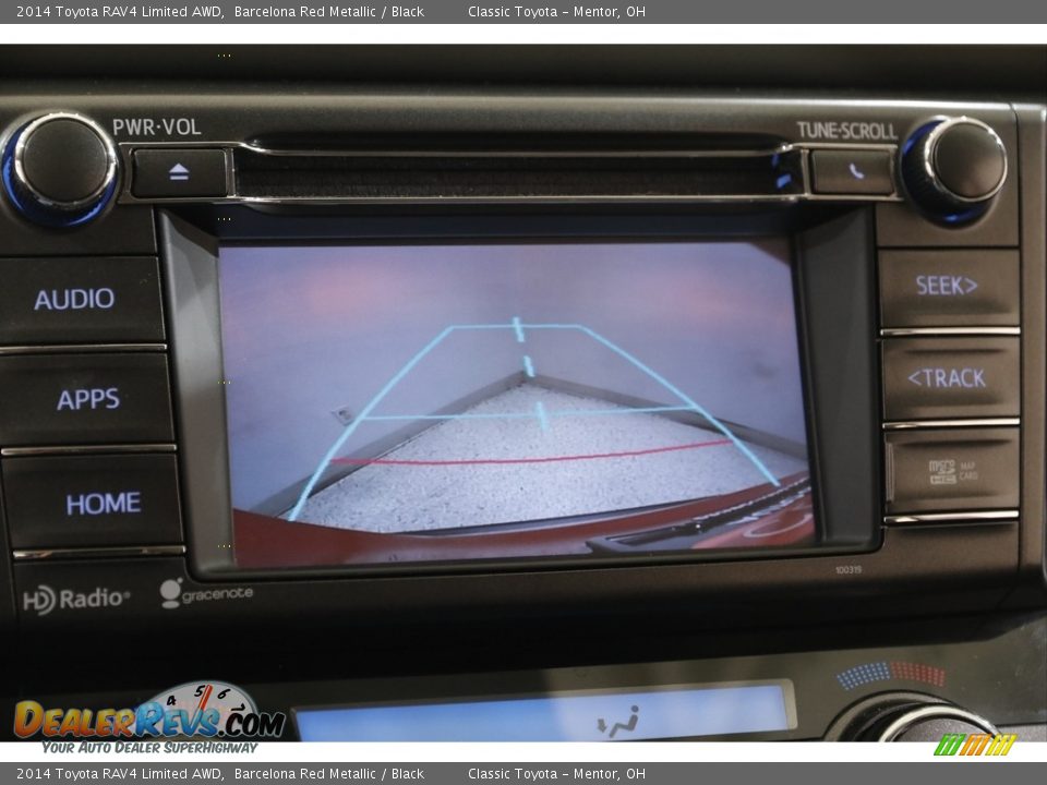 2014 Toyota RAV4 Limited AWD Barcelona Red Metallic / Black Photo #12