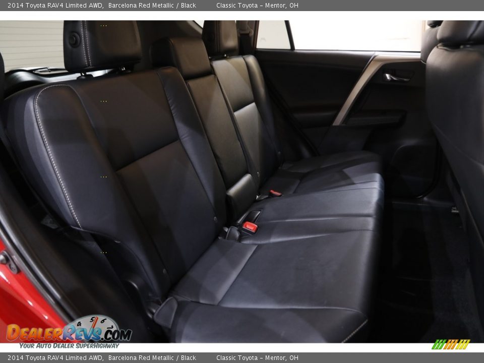 2014 Toyota RAV4 Limited AWD Barcelona Red Metallic / Black Photo #16