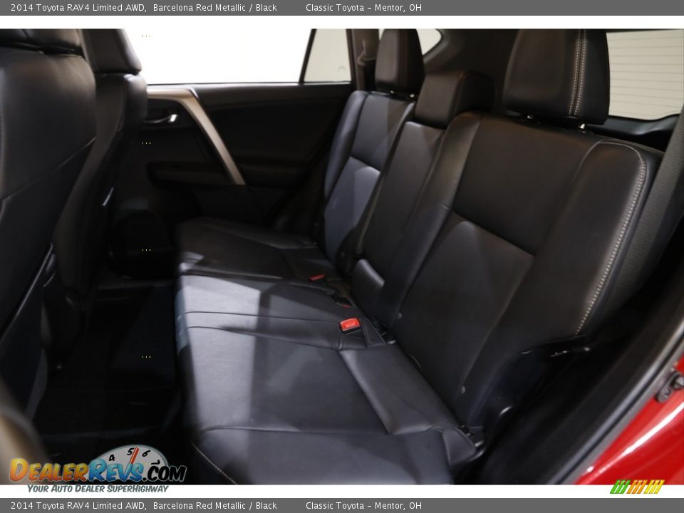 2014 Toyota RAV4 Limited AWD Barcelona Red Metallic / Black Photo #17