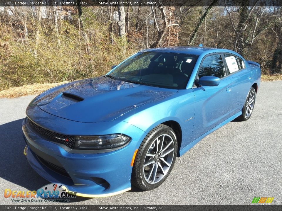 2021 Dodge Charger R/T Plus Frostbite / Black Photo #2