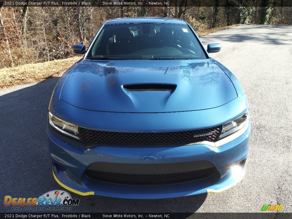 2021 Dodge Charger R/T Plus Frostbite / Black Photo #3