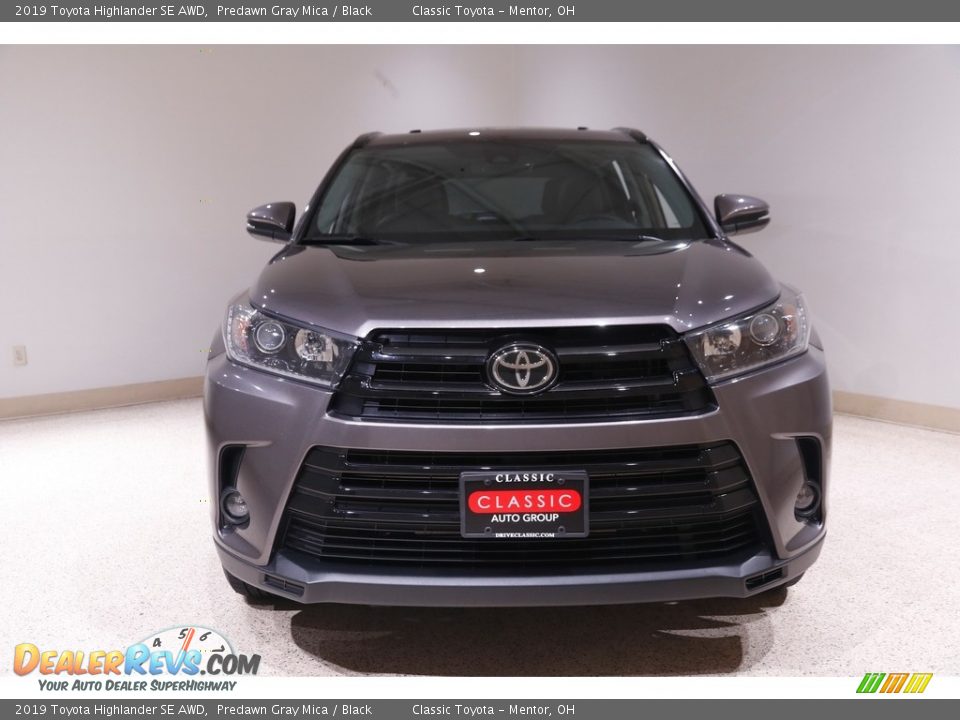 2019 Toyota Highlander SE AWD Predawn Gray Mica / Black Photo #2