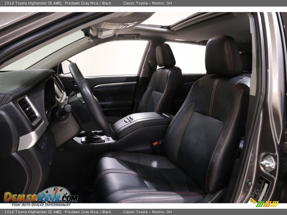 2019 Toyota Highlander SE AWD Predawn Gray Mica / Black Photo #5