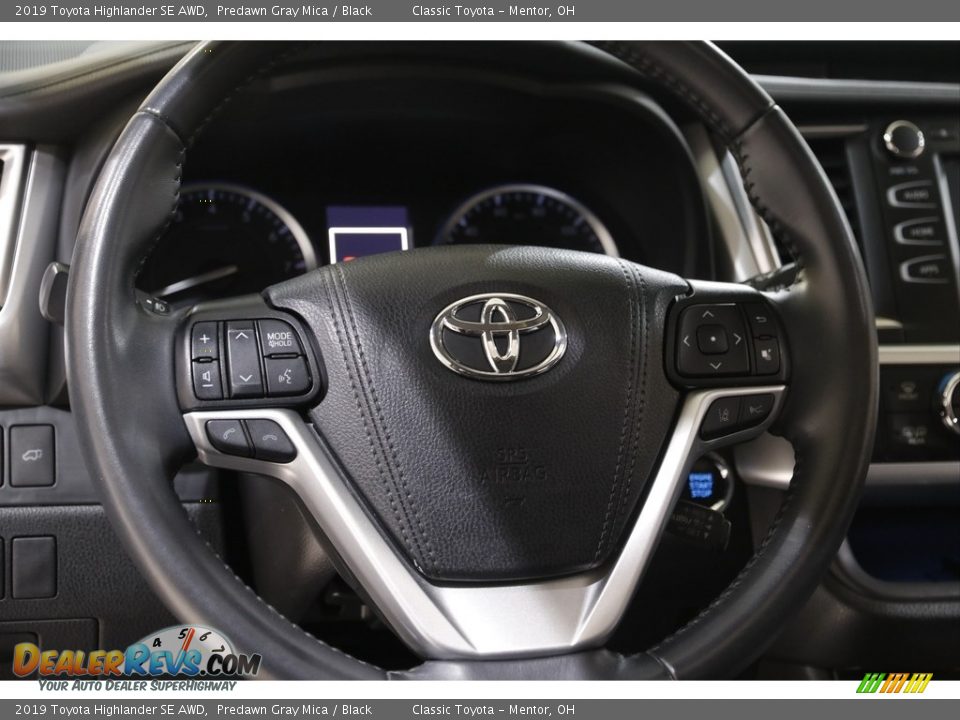 2019 Toyota Highlander SE AWD Predawn Gray Mica / Black Photo #7