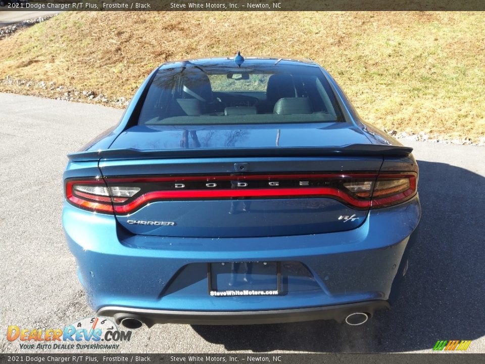 2021 Dodge Charger R/T Plus Frostbite / Black Photo #7