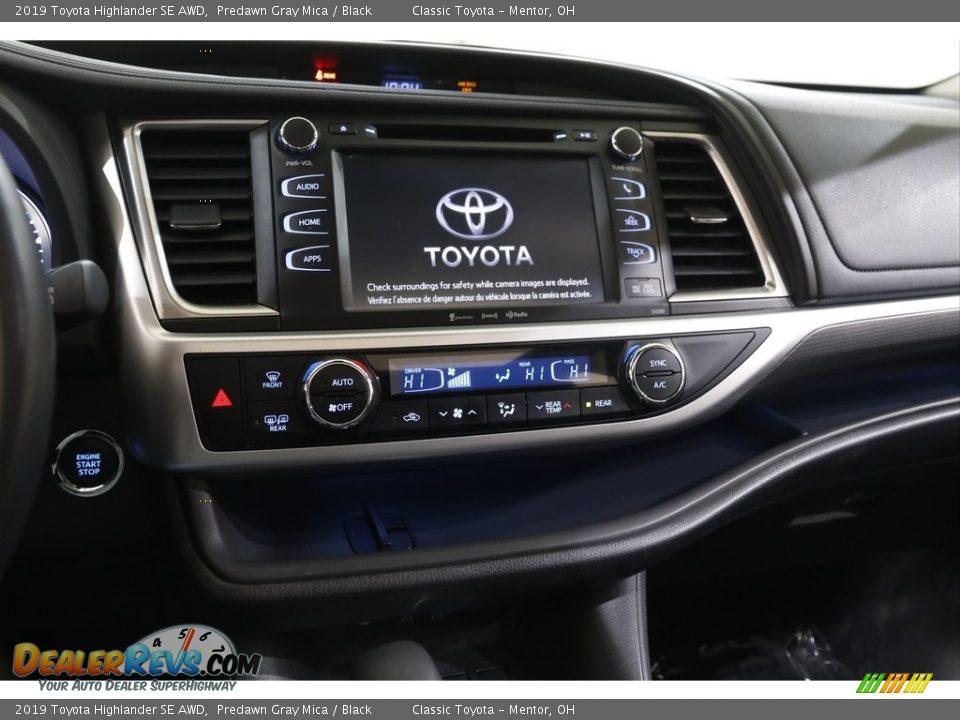 2019 Toyota Highlander SE AWD Predawn Gray Mica / Black Photo #9