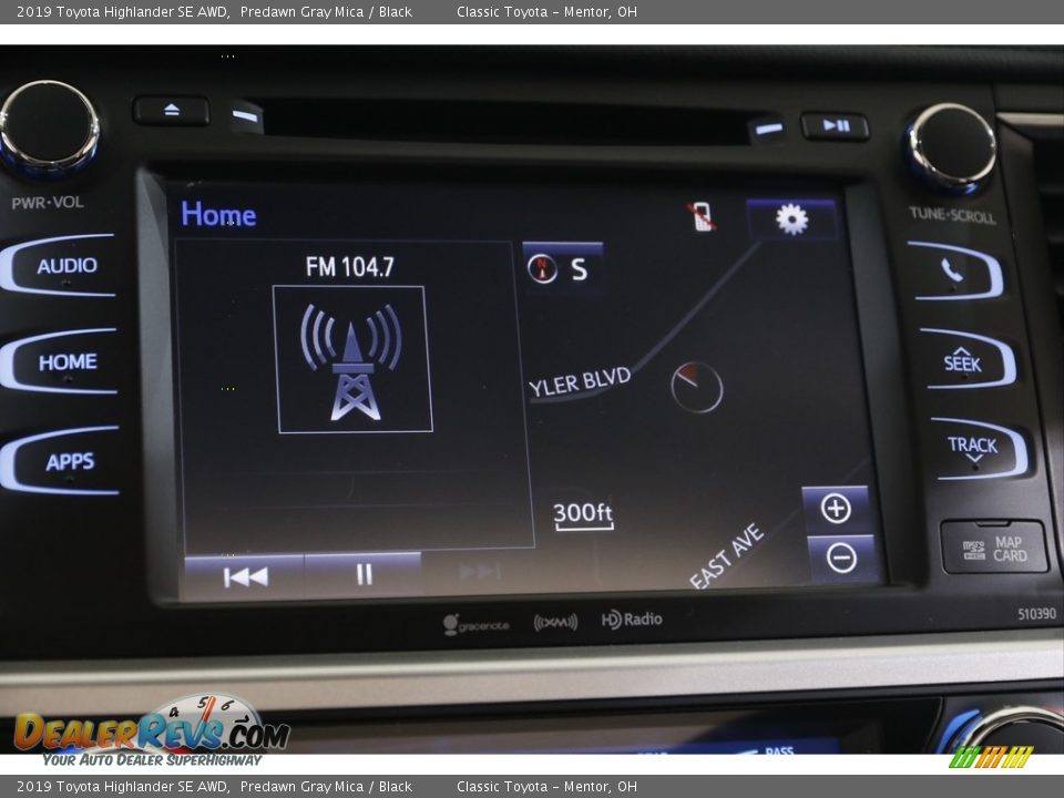 2019 Toyota Highlander SE AWD Predawn Gray Mica / Black Photo #10