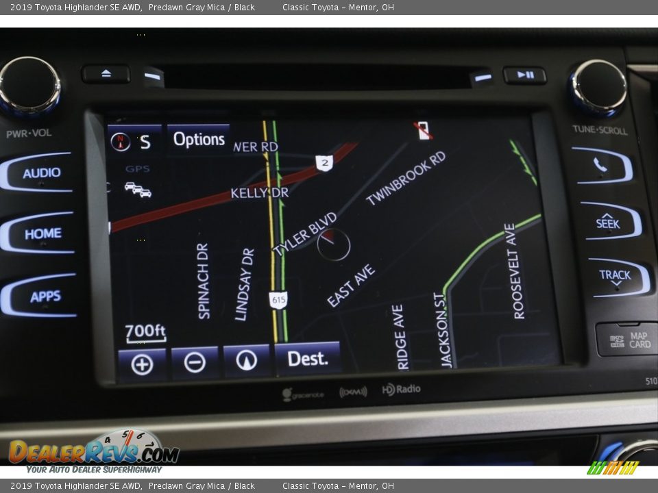 2019 Toyota Highlander SE AWD Predawn Gray Mica / Black Photo #11