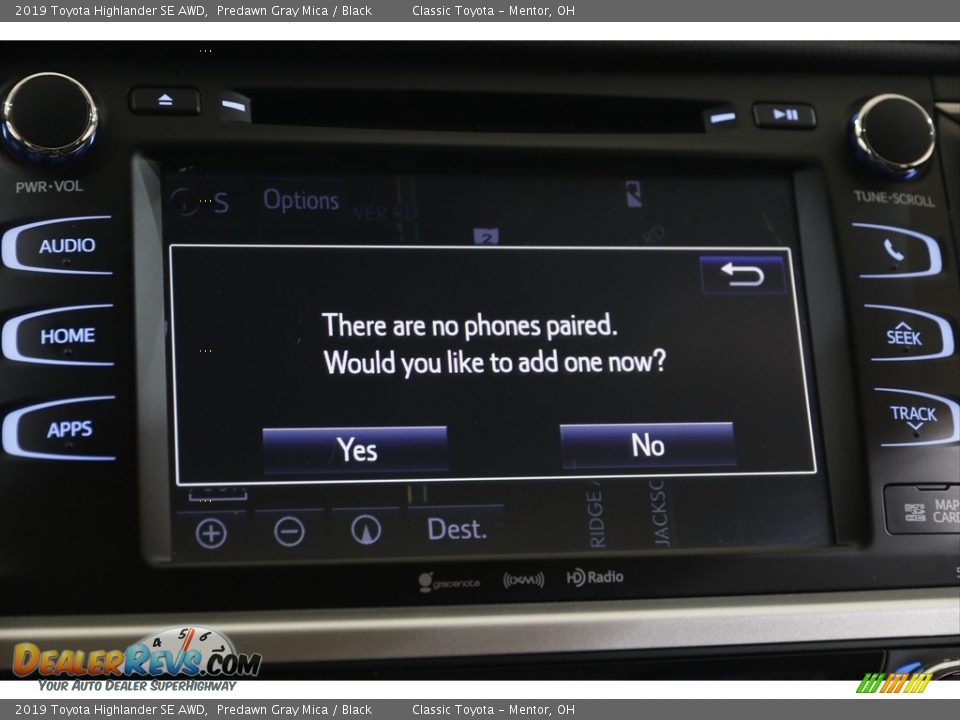 2019 Toyota Highlander SE AWD Predawn Gray Mica / Black Photo #12