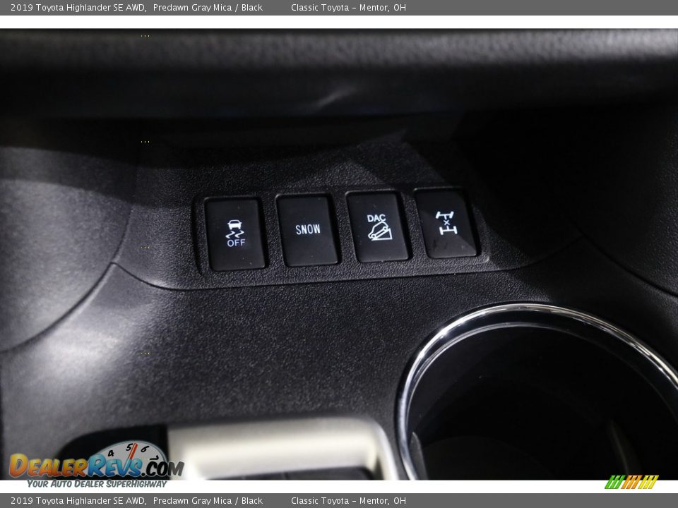 2019 Toyota Highlander SE AWD Predawn Gray Mica / Black Photo #14
