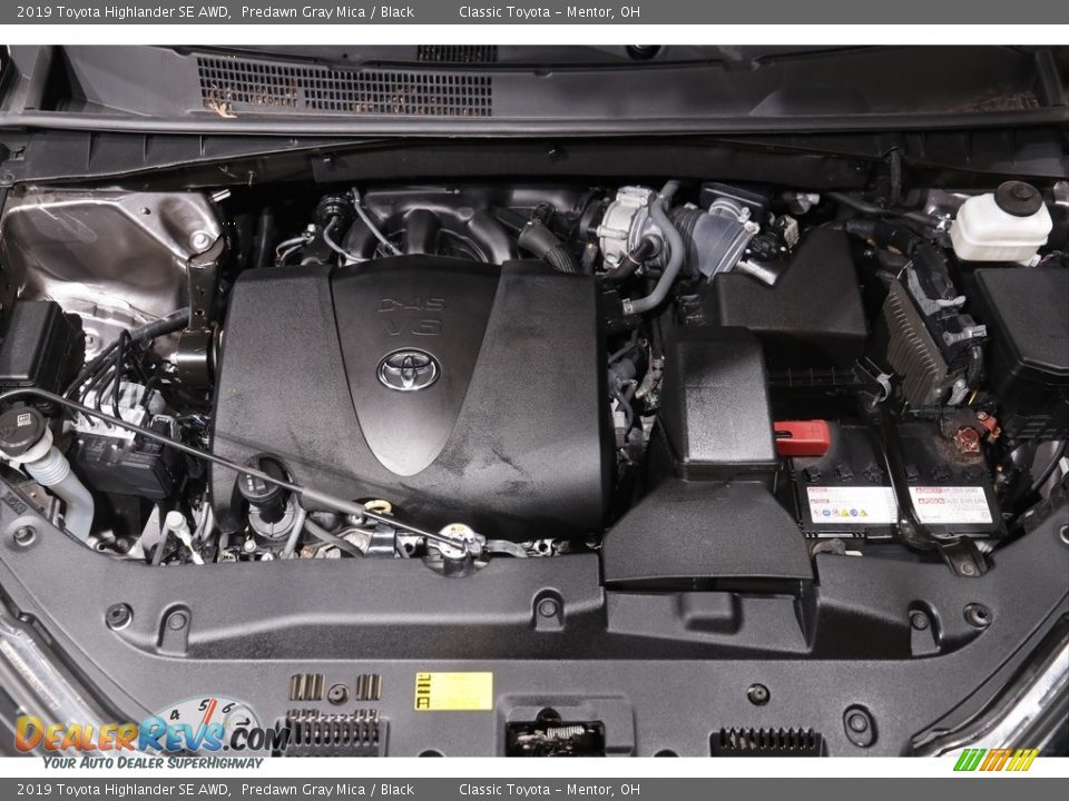 2019 Toyota Highlander SE AWD Predawn Gray Mica / Black Photo #20